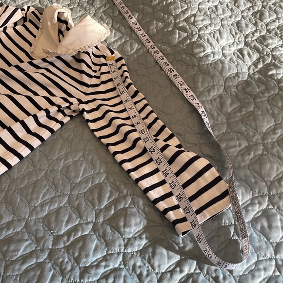 Kate Spade striped cotton dress with collar size small - Picture 12 of 13